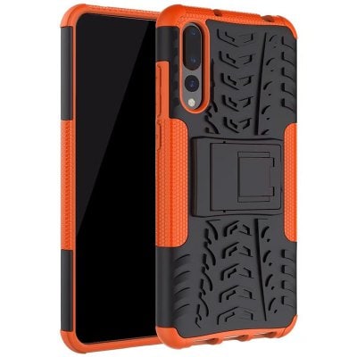 Case for Huawei P20 Pro Cover Shockproof Luxury Leather TPU