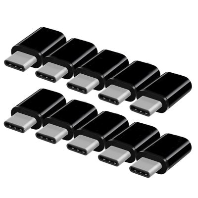 10 PCS Micro USB to Type-c Adapters