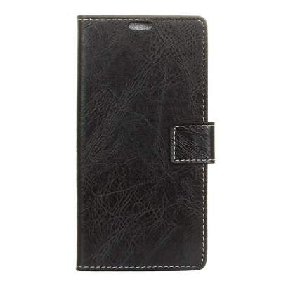 Genuine Quality Retro Style Crazy Horse Pattern Flip PU Leather Wallet Case for Xiaomi Redmi 5A