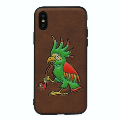 Animal 3D Phone Case with Embroidery for iPhone X