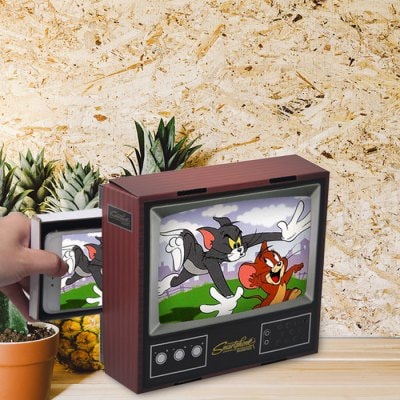 DIY TV Shape Mobile Phone Screen Magnifier