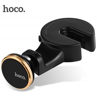 HOCO CA18 Car Back Seat Headrest Magnetic Mount Holder