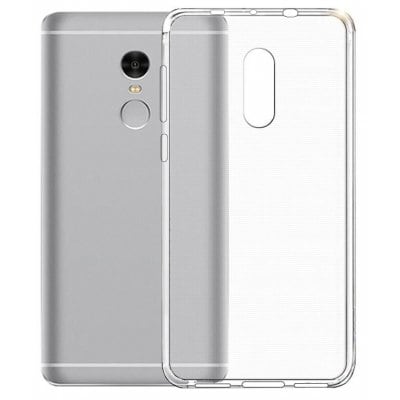 Transparent TPU Soft Phone Case for Xiaomi Redmi Note 4