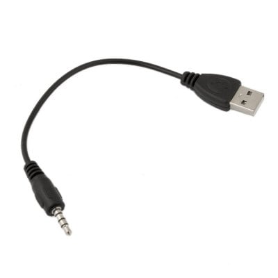 3.5mm Jack/Plug to USB Data Cable for MP3/MP4 PC