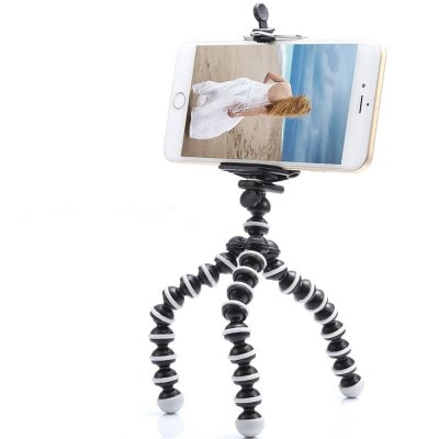 Small Light Universal Tripod Mount Phone Holder for Smart Phones