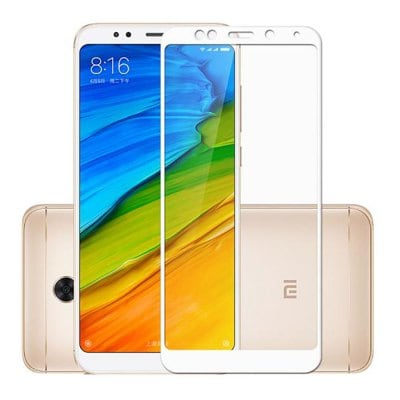 Tempered glass Full Cover 3D Color Anti-Explosion Screen Protector Film Guard for Xiaomi Redmi 5 Plus 5.99 Inch