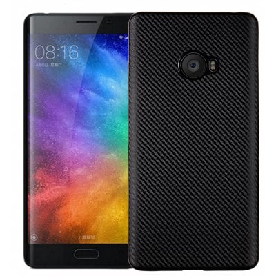 Luanke Carbon Fiber TPU Soft Case Cover for Xiaomi Mi Note 2