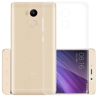 Ultra Slim Transparent Clear Soft Case Cover for Redmi 4 Pro