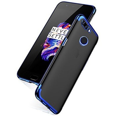 Ultrathin Plating Slim Soft Silicone Case Cover for OnePlus 5T