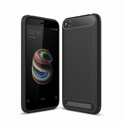 For Xiaomi Redmi 5A Case Cover Carbon Fiber Luxury Silicone Soft Texture Back Phone Cases