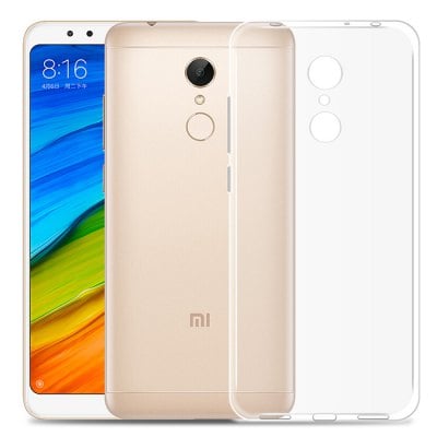 Luanke Transparent Protective Cover Case for Xiaomi Redmi 5