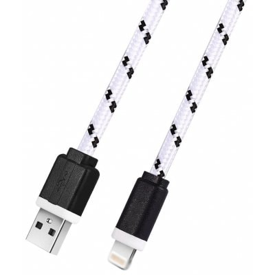 3M Nylon Braided 8 Pin Sync Data Cable