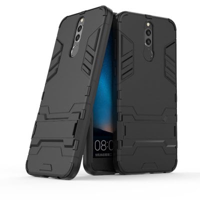 Silicone PC Armor Kickstand Case for Huawei Mate 10 Lite