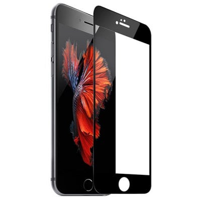 3D Curved Soft Carbon Fiber Edge Premium Glass Film Full Cover Screen Protector Guard Film 9H HD for iPhone 6 6s