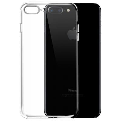 Transparent Slim Soft TPU Cover Case for iPhone 7 Plus / 8 Plus