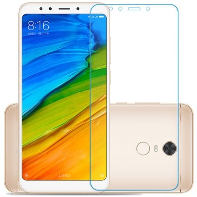 2Pcs 2.5D Arc Edge Tempered Glass Screen Film for Xiaomi Redmi 5 Plus