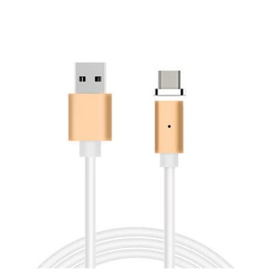 B5 Micro USB Android Mobile Phone Magnetically Charged Data Cable Dual Data  2.1A TPE material