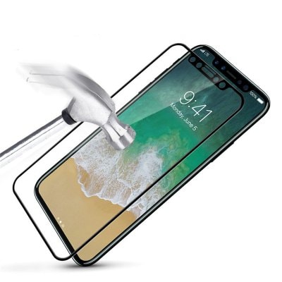 3D Full Cover 9H Tempered Glass Screen Protector Anti Scratch Film for iPhone X