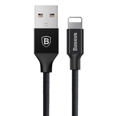 Baseus 2A 8 Pin Fast Charging and Data Transfer Cable 0.6m