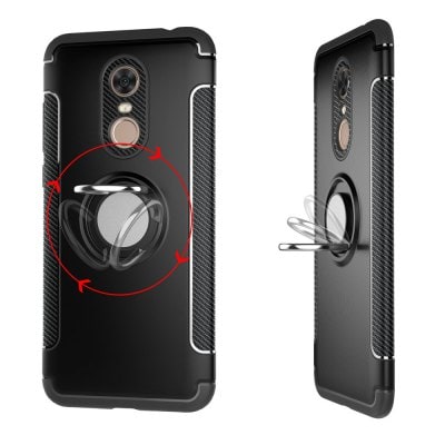 Case for Redmi 5 Plus Ring Holder Armor Back Cover