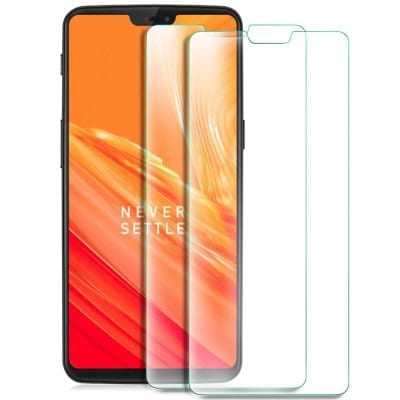 (2pcs) Tempered Glass Screen Film for OnePlus 6