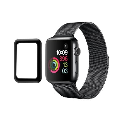 For Apple Watch Series 1 / 2 / 3 42mm 3D Curved Full Coverage Tempered Glass Protective Film