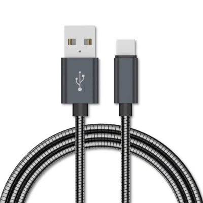 1M All Metal Fast Charging Data Sync Charger Cable for Xiaomi Huawei