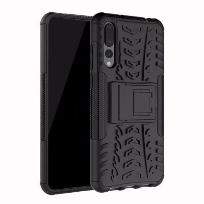 For Huawei P20 Pro Case Kickstand Swivel Full Body Rugged Bumper Armor Cover