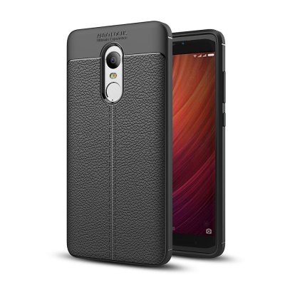 Litchi Skin Tpu Phone Case for Xiaomi Redmi Note 4