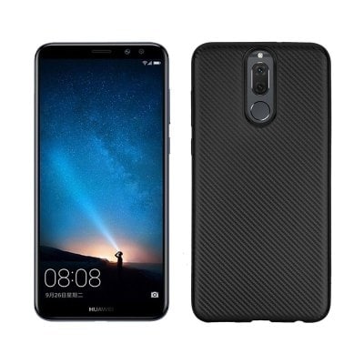 Case for Huawei Mate 10 Lite Soft Carbon Fiber Cover