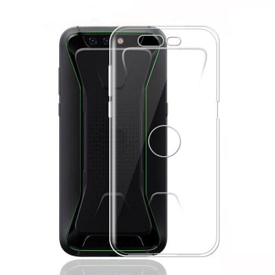 Transparent Soft TPU Clear Phone Case Cover for Xiaomi Mi Black Shark