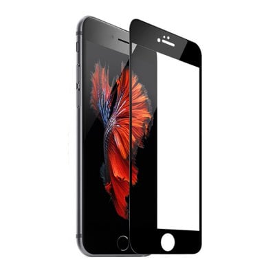 3D Curved Soft Carbon Fiber Edge Premium Glass Film Full Cover Screen Protector Guard Film 9H HD for IPhone 6S Plus