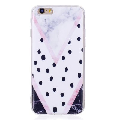 Ultra Thin Wave Marble Stone Patterned Soft TPU Phone Case for iPhone 6/6S