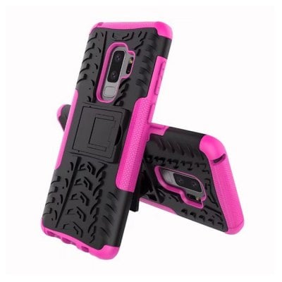 Cover Case for Samsung Galaxy S9 Plus Stents ShockProof Hard Builder Armor