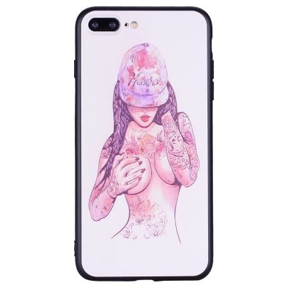 For iPhone 7 Plus / 8 Plus Sexy Goddess Personality Cell Phone Protection Shell