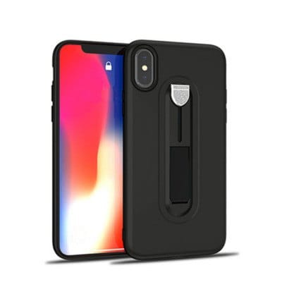 Phone TPU Invisible Ring Bracket Shell for Iphone  X  Cases with Holder Colorful