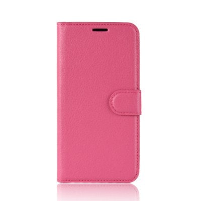 Litchi PU Leather for Huawei Honor 10 Flip Wallet Cover Case