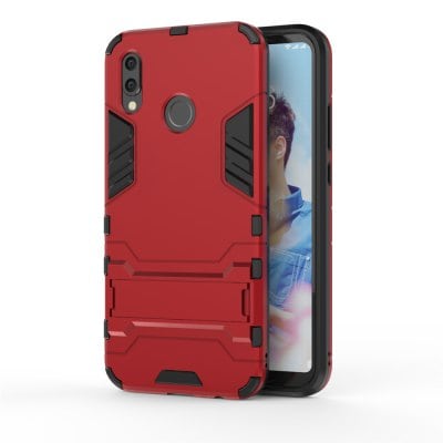 Case for Huawei P20 Lite with Stand Back Cover Solid Colored Hard PC