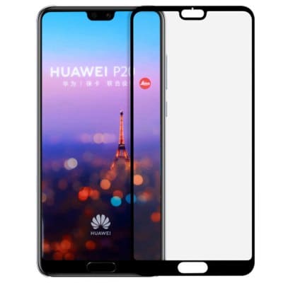 Naxtop Tempered Glass Full Screen Protector for Huawei P20