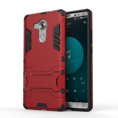 Case for Huawei Mate8 with Stand Back Cover Solid Colored Hard PC