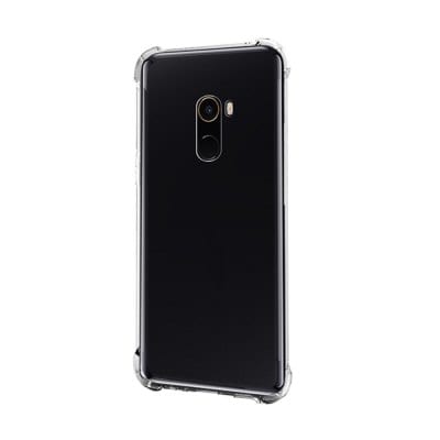 Extreme Heavy Duty Protective Soft Rubber TPU Bumper Case Anti-Scratch Shockproof Rugged Protection Clear Transparent Back Cover for Mi MIX 2