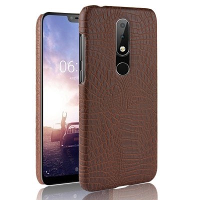 Luxury Crocodile Grain Hard PC Case for Nokia X6