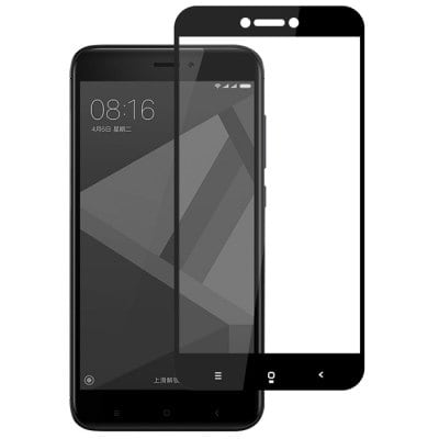 Tempered Glass Silk Screen Protector for Xiaomi Redmi 4X