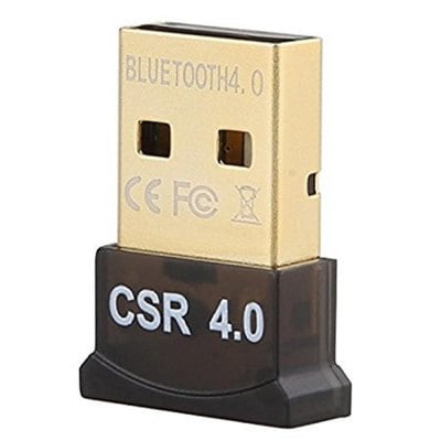 Bluetooth 4.0 USB Adapter Compatible with Windows 10/8.1/8/7/Vista/ XP/ 32/64 Bit for Desktop/Laptop/computers