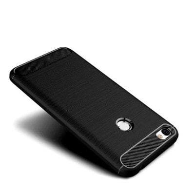 Carbon Fiber Phone Soft Anti-Knock Cover for Redmi Note 5A Case