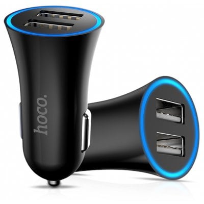 Hoco UC204 Dual USB Car Charger Adapter