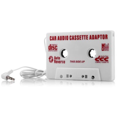 Transmitter Car Cassette Adapter for MP3 / CD / DVD Player