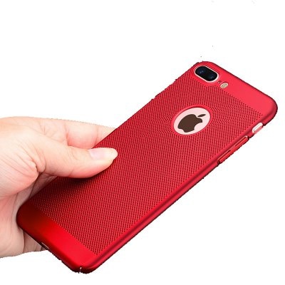 Heat Dissipation Breathable Matte PC Phone Case for iPhone 8 Plus