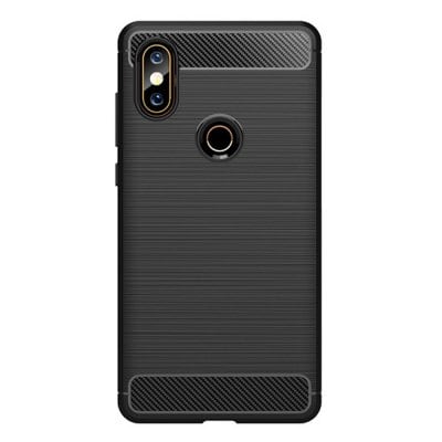 Carbon Fiber TPU Soft Cover Phone Case for Xiaomi Mi Mix 2S