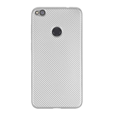 Cover Case for Huawei P8Lite 2017 Carbon Fiber General Silicone Rubber Soft TPU